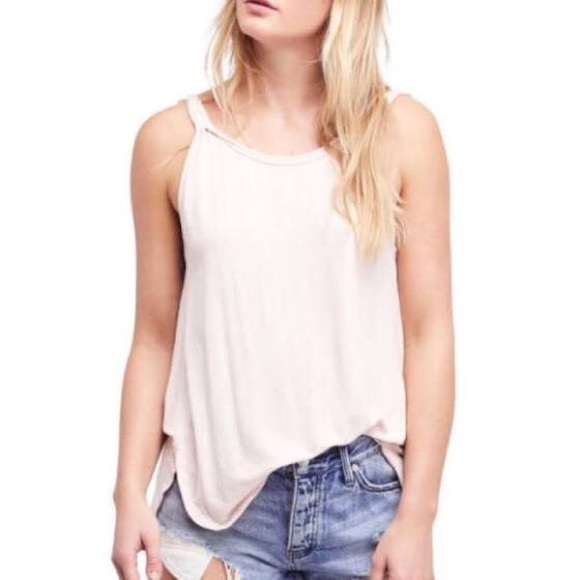 Free People Low Back Tank Tank Top - Picture 1 of 5